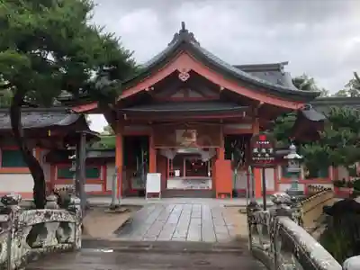 風浪宮の山門・神門