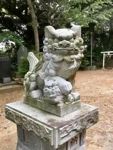 戸隠神社の狛犬