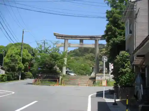 新日吉神宮の鳥居