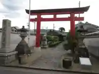 崇道天皇社の鳥居