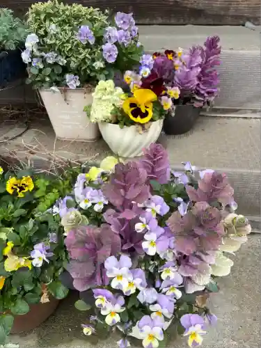 岡部春日神社～👹鬼門よけの🌺花咲く🌺やしろ～(福島県)