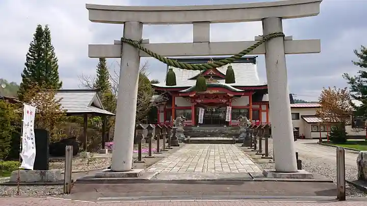 栗山天満宮の鳥居