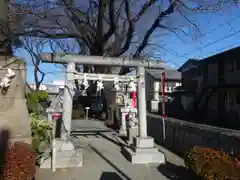 桜森稲荷神社の鳥居