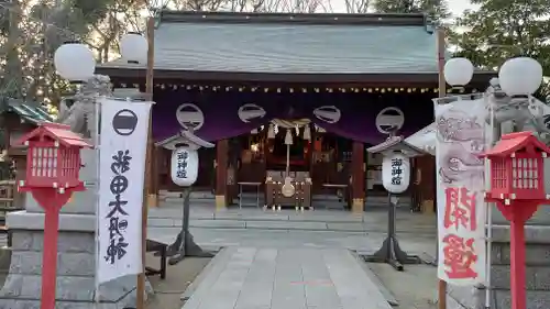 新田神社の本殿・本堂