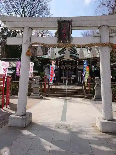 川越八幡宮の鳥居