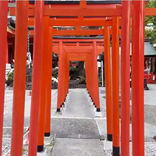 京濱伏見稲荷神社の鳥居