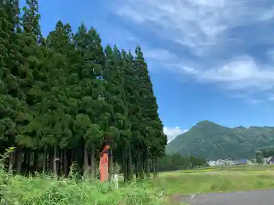 三石神社の景色