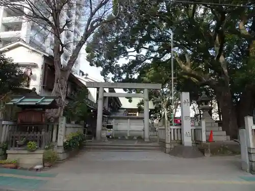 神明社（伊勢山神明社）の鳥居