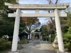 立川熊野神社の鳥居