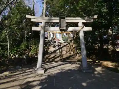 世田谷八幡宮の鳥居