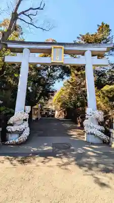 検見川神社の鳥居