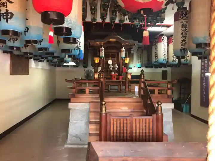 難波熊野神社の本殿・本堂