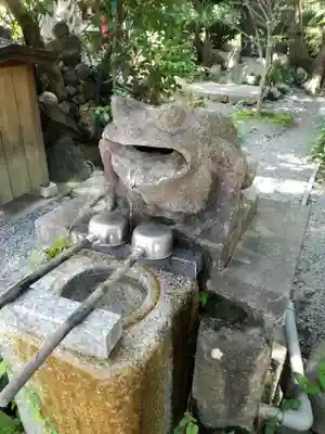 日限地蔵尊 観音院の手水舎