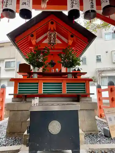 浅澤社（住吉大社末社）の本殿