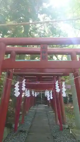 新屋山神社の鳥居