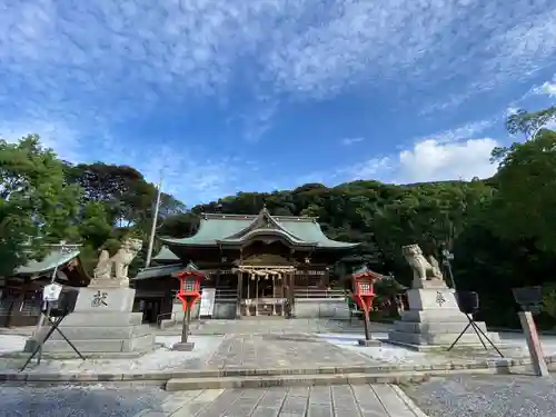 戸上神社の本殿