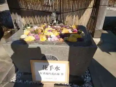 長良神社の手水舎