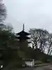 岡寺(龍蓋寺)の塔