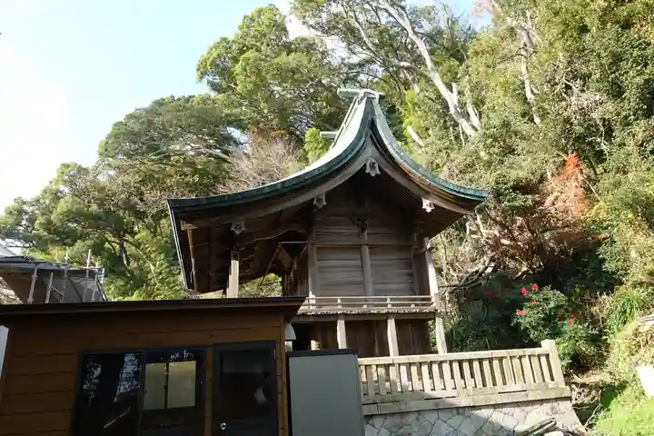 炬口八幡神社の本殿・本堂
