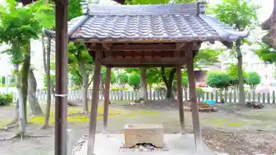 神明社(八田神明社)の手水舎