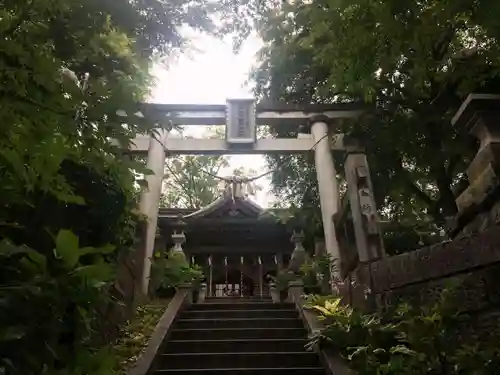 石都々古和気神社の鳥居