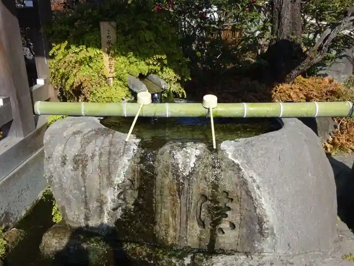 妙蓮寺の手水舎