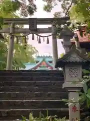 多摩川浅間神社の鳥居