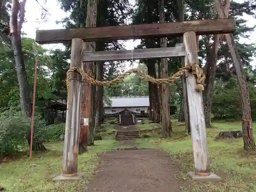 皇大神社(真田御屋敷跡)の鳥居