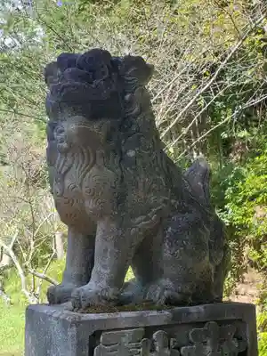 宮道天神社の狛犬