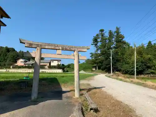 生神神社の鳥居