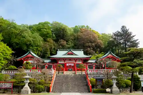 足利織姫神社の本殿