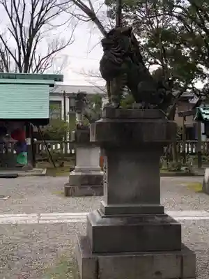 若宮神明社の狛犬