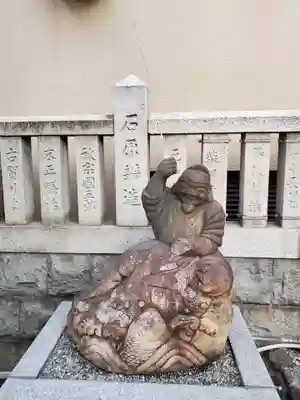 柳原蛭子神社(柳原えびす神社)の像