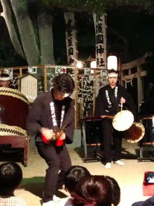 阿智神社のお祭り