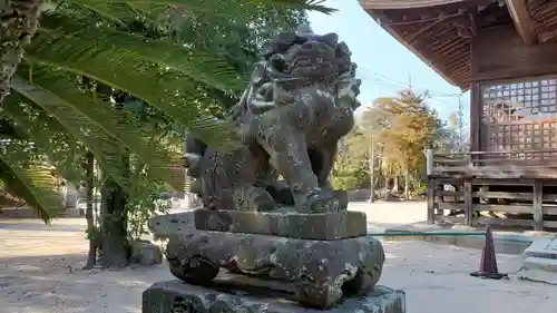 鳥栖八坂神社の狛犬