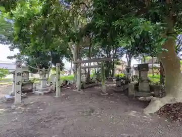 熊手八幡宮の鳥居