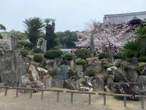 粉河寺の庭園