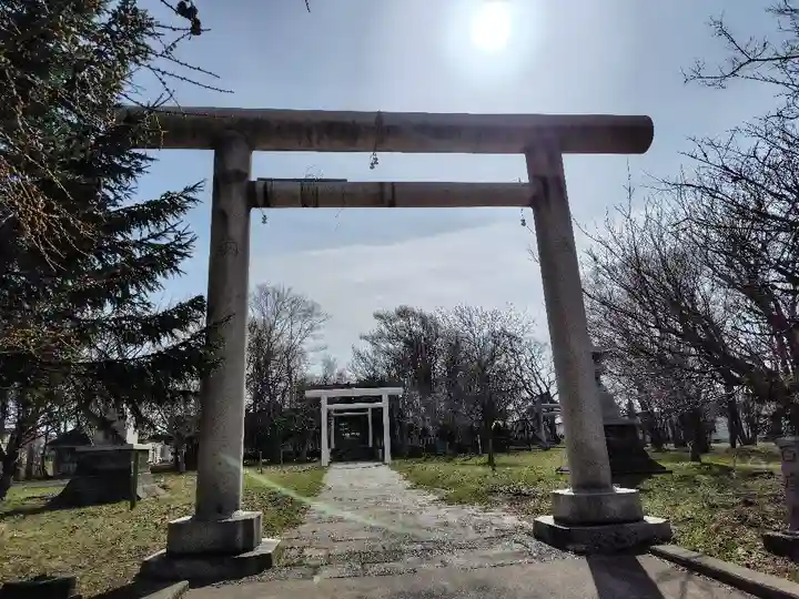留萌神社の鳥居