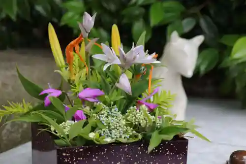 開成山大神宮の手水舎