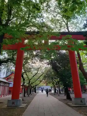 花園神社の鳥居