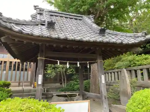 第六天神社の手水舎