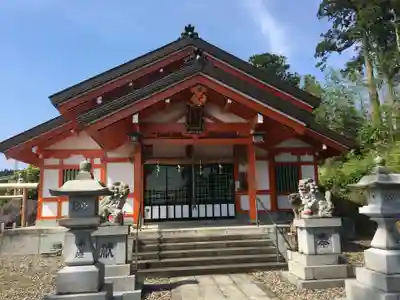 多禰神社の本殿・本堂