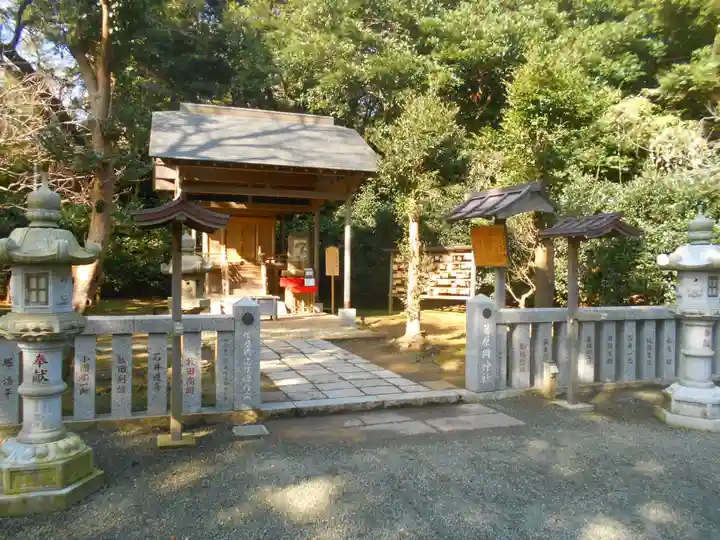 葛原岡神社の本殿・本堂