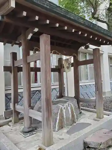 青木神社の手水