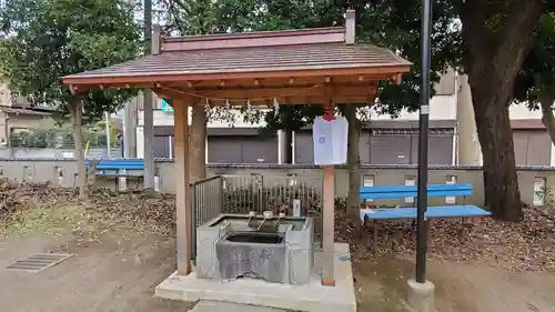 下総府中六所神社の手水舎