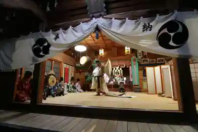 熊野福藏神社の神楽