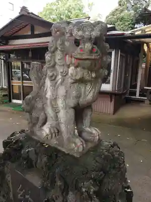 厳嶋神社の狛犬