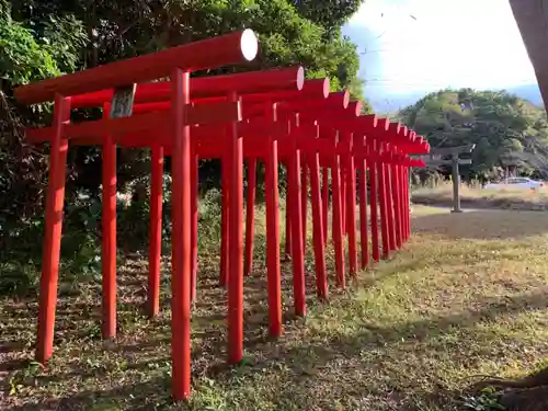 浅黄稲荷の鳥居