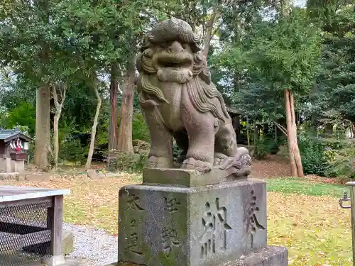 姫宮神社の狛犬