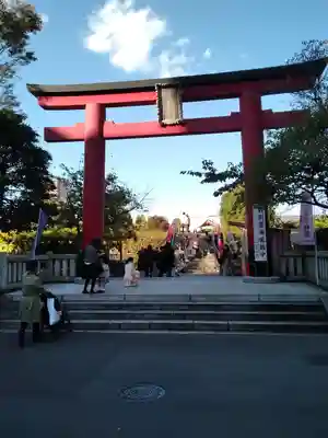 亀戸天神社の鳥居